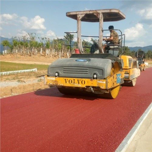 Renkli Asfalt Kaplama Yapma Yöntemi